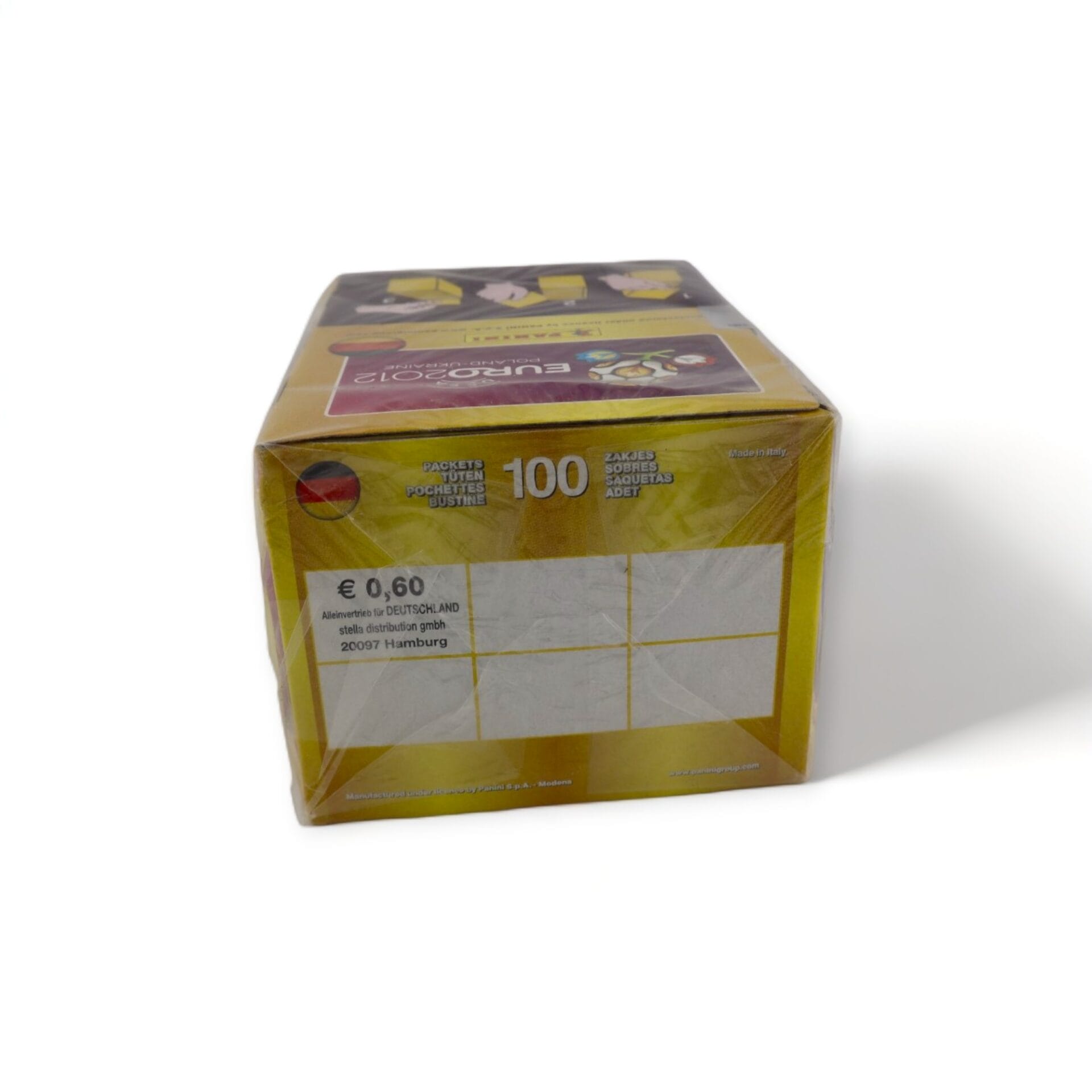 UEFA Euro 2012 Poland-Ukraine Factory-Sealed Sticker Boxes Collection - Wax Sealed Box - Image 6