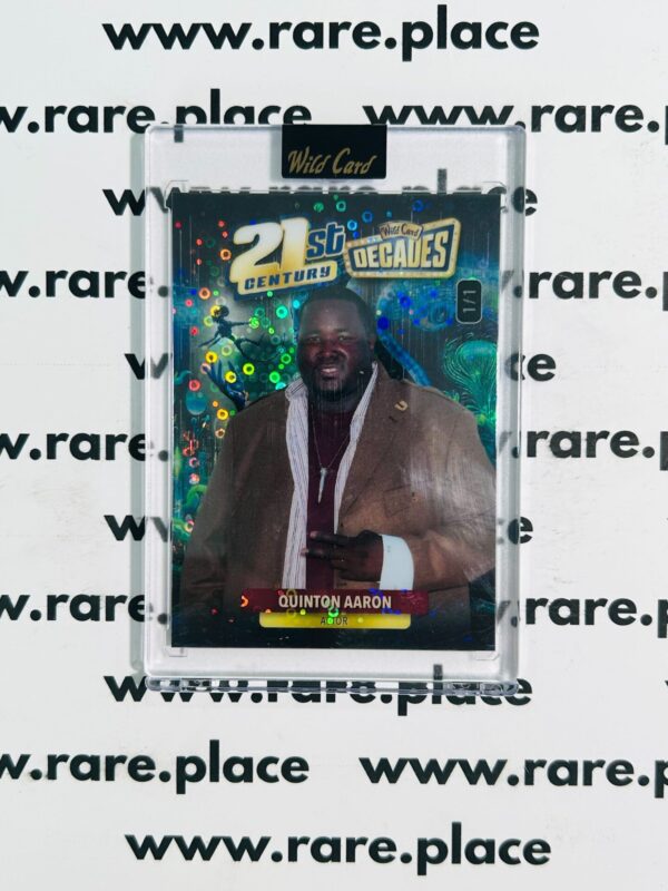 2024 Wild Card Decades Quinton Aaron 21ST Century #D121B5-QA – REF.E2B3E