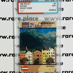 1991 Pro Set Austria Desert Storm #4 SOC POP1