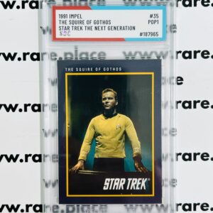 1991 The Squire Of Gothos Star Trek The Next Generation #35 SOC POP1