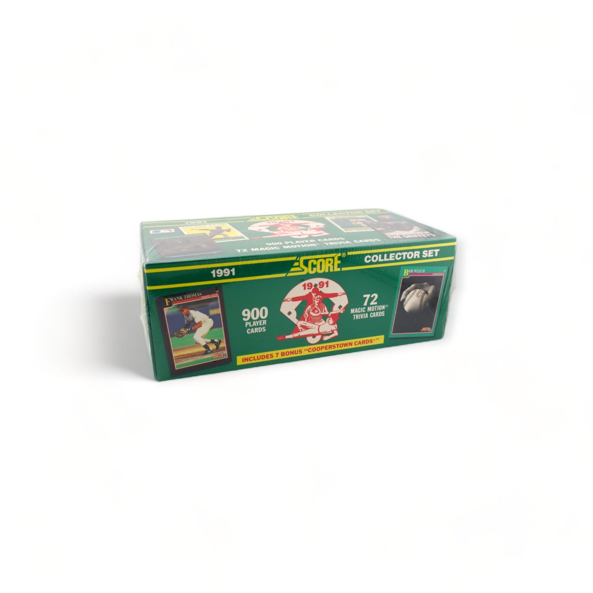 1991 Major League Baseball Collector Set Wax Sealed Box SCORE - Image 2