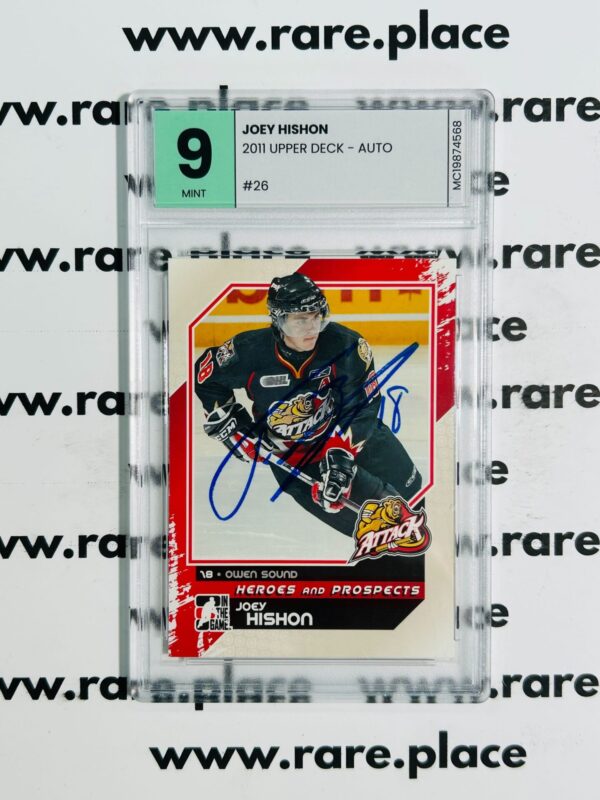2011 Upper Deck – Auto Joey Hishon #26