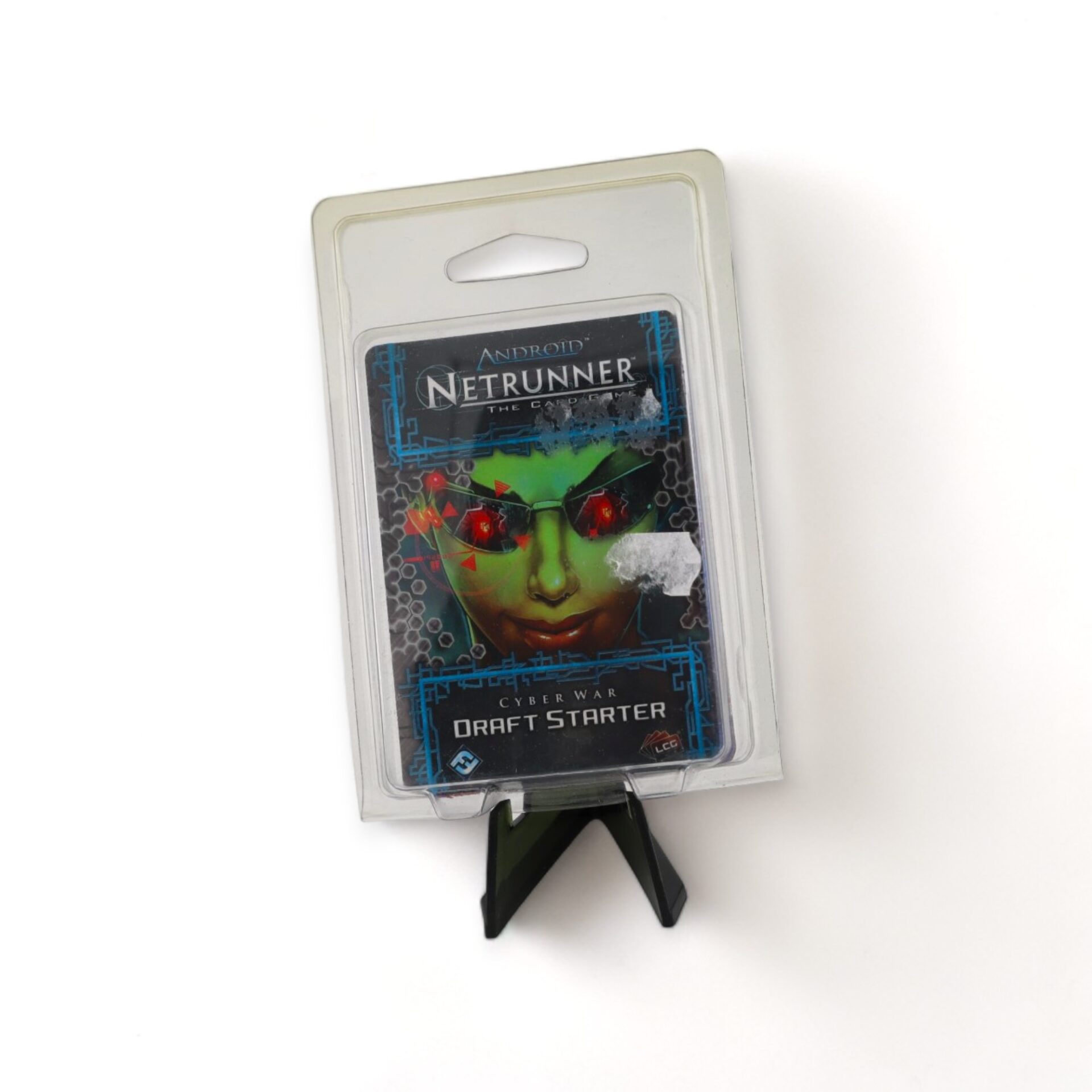 2013 Android Netrunner Cyber War Draft Starter Card FFG Wax Sealed Box