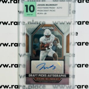 2023 Panini Prizm - Auto Jahleel Billingsley Prizm Draft Picks #DPA-JBI GEM MT 10