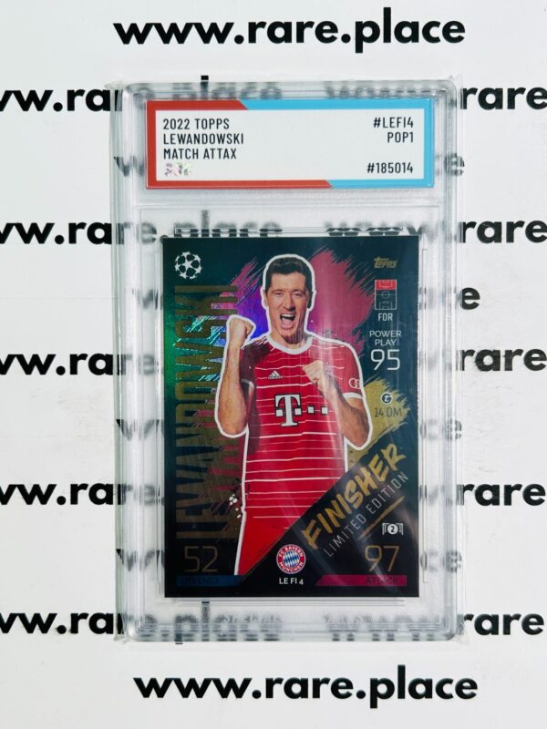 2022 Topps Lewandowski Match Attax #LEFI4 SOC POP 1