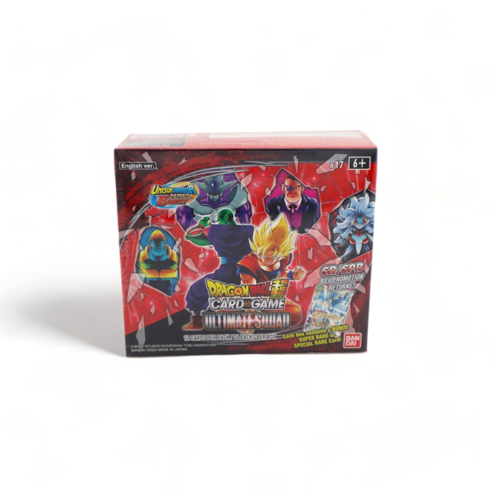 2022 Dragon Ball Super Card Game BT17 Ultimate Squad Wax Sealed Box BANDAI