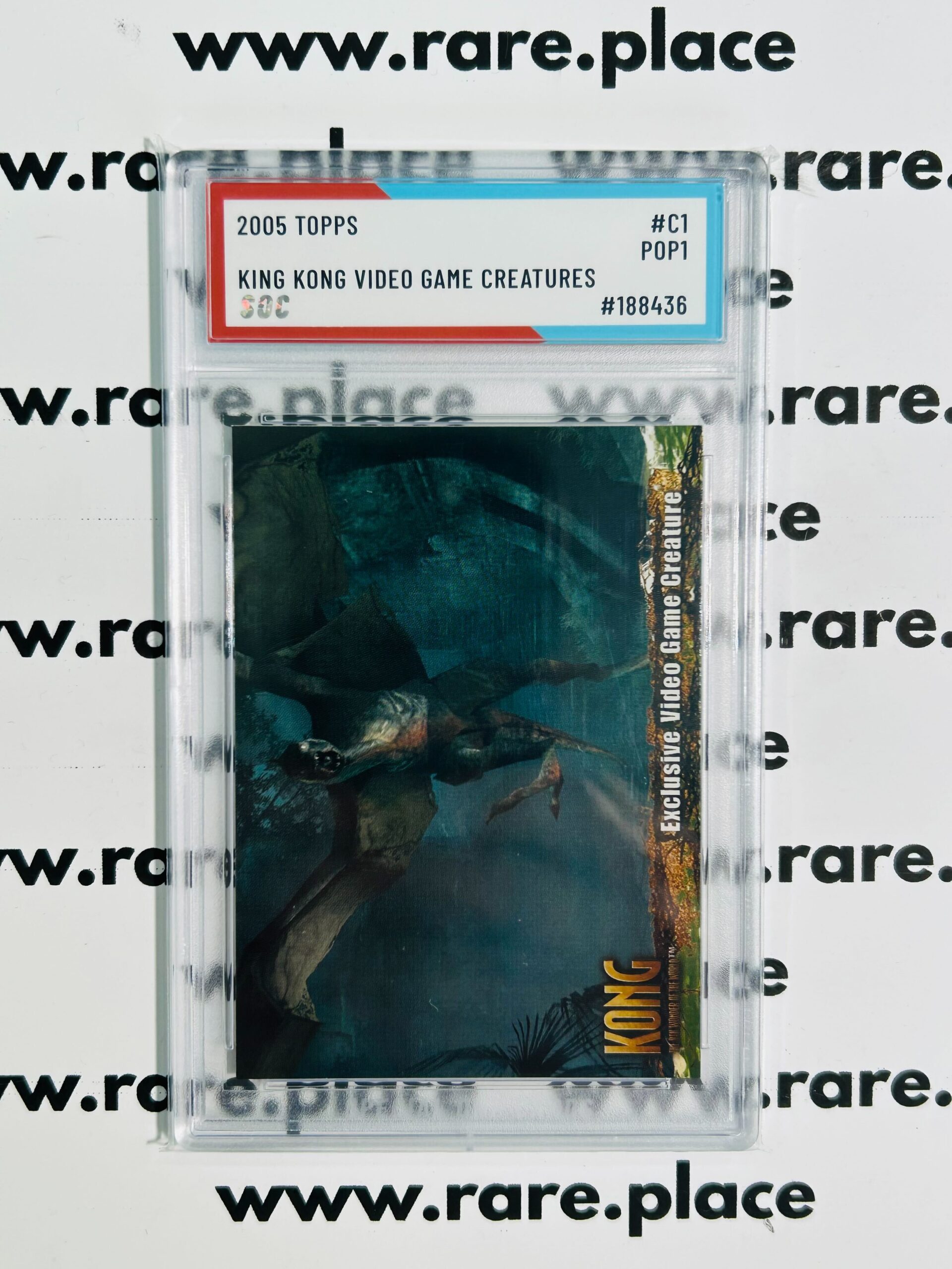 2005 Topps King Kong Video Game Creatures #C1 SOC POP1