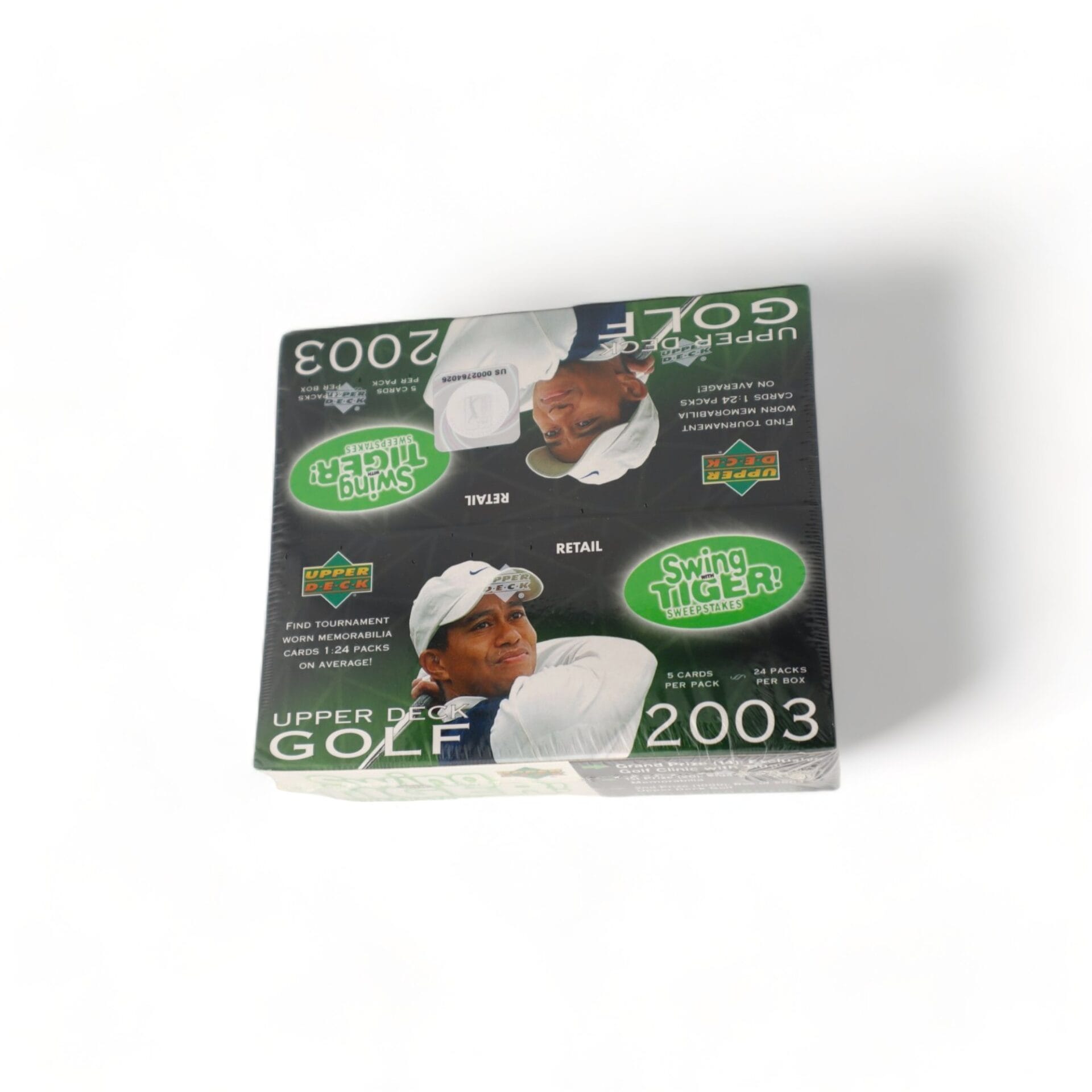 2003 Golf Cards UPPER DECK Wax Sealed Box