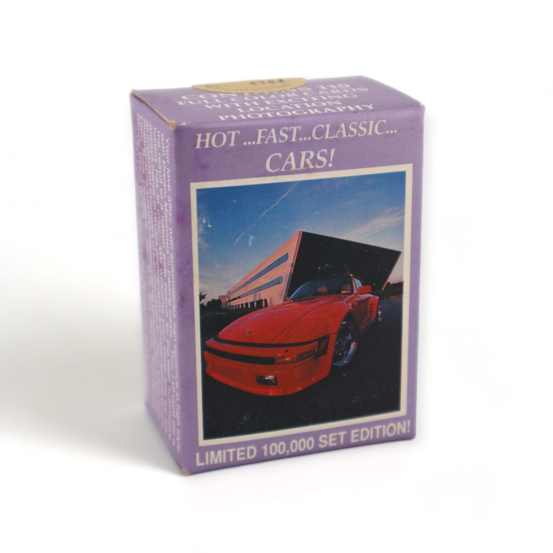 1991 Dream Machines Complet Set Full Color Cards Limited Edition Wax Sealed Box LIME ROCK
