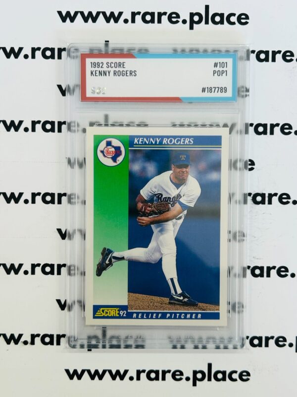 1992 Score Kenny Rogers #101 SOC POP1