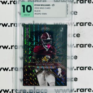2024 Wild Card Ryan Williams 1/1 #SDPD-RWN GEM MT 10