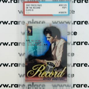 2007 Press Prass On The Record Elvis IS #2/9 SOC POP1