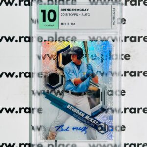 2018 Topps - Auto Brendan McKay #PHT-BM GEM MT 10