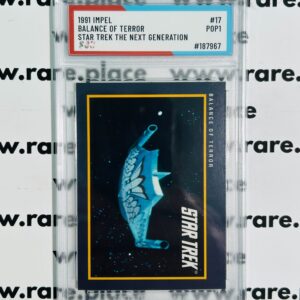 1991 Impel Balance Of Terror Star Trek The Next Generation #17 SOC POP1