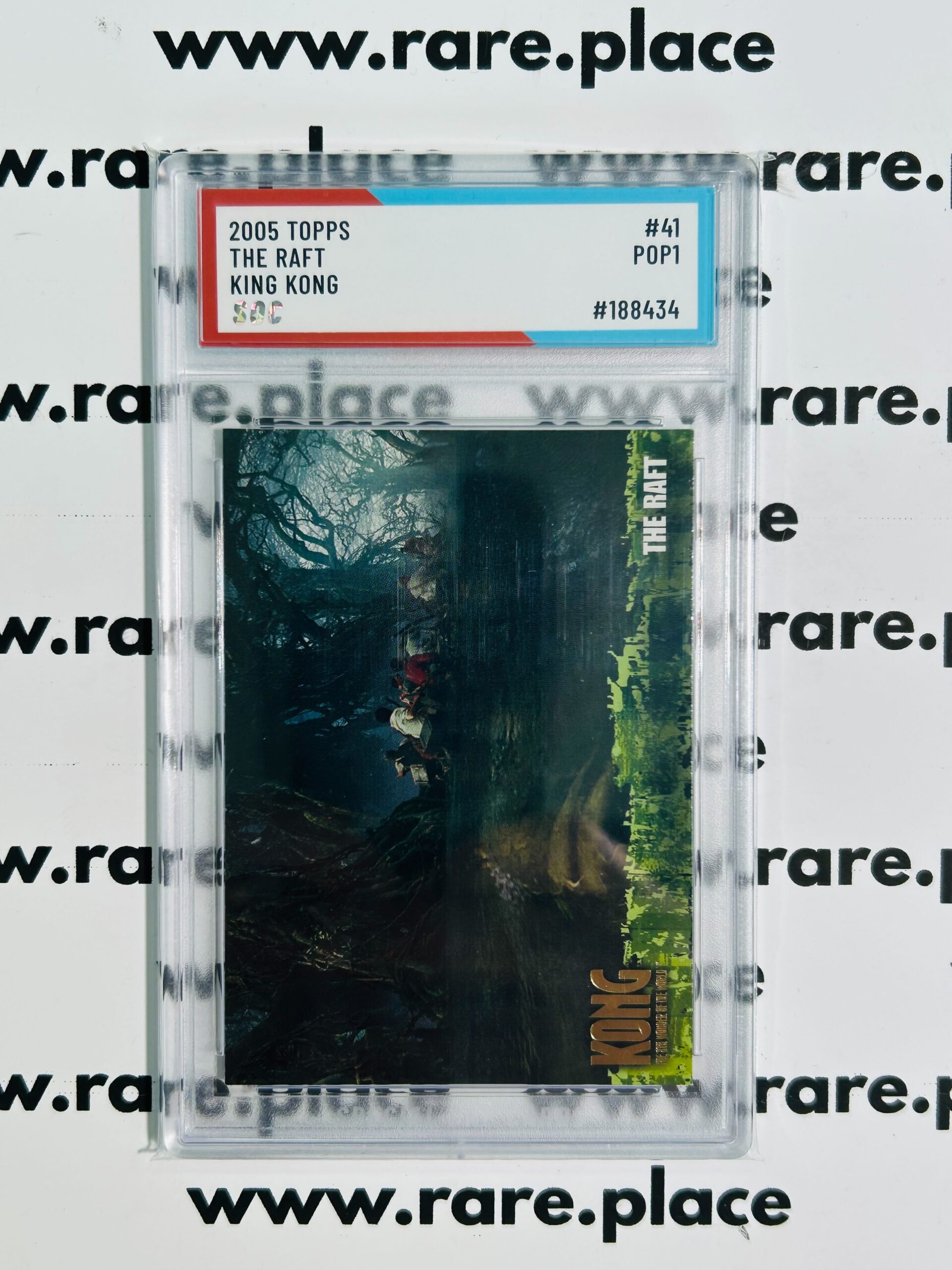 2005 Topps The Raft King Kong #41 SOC POP1