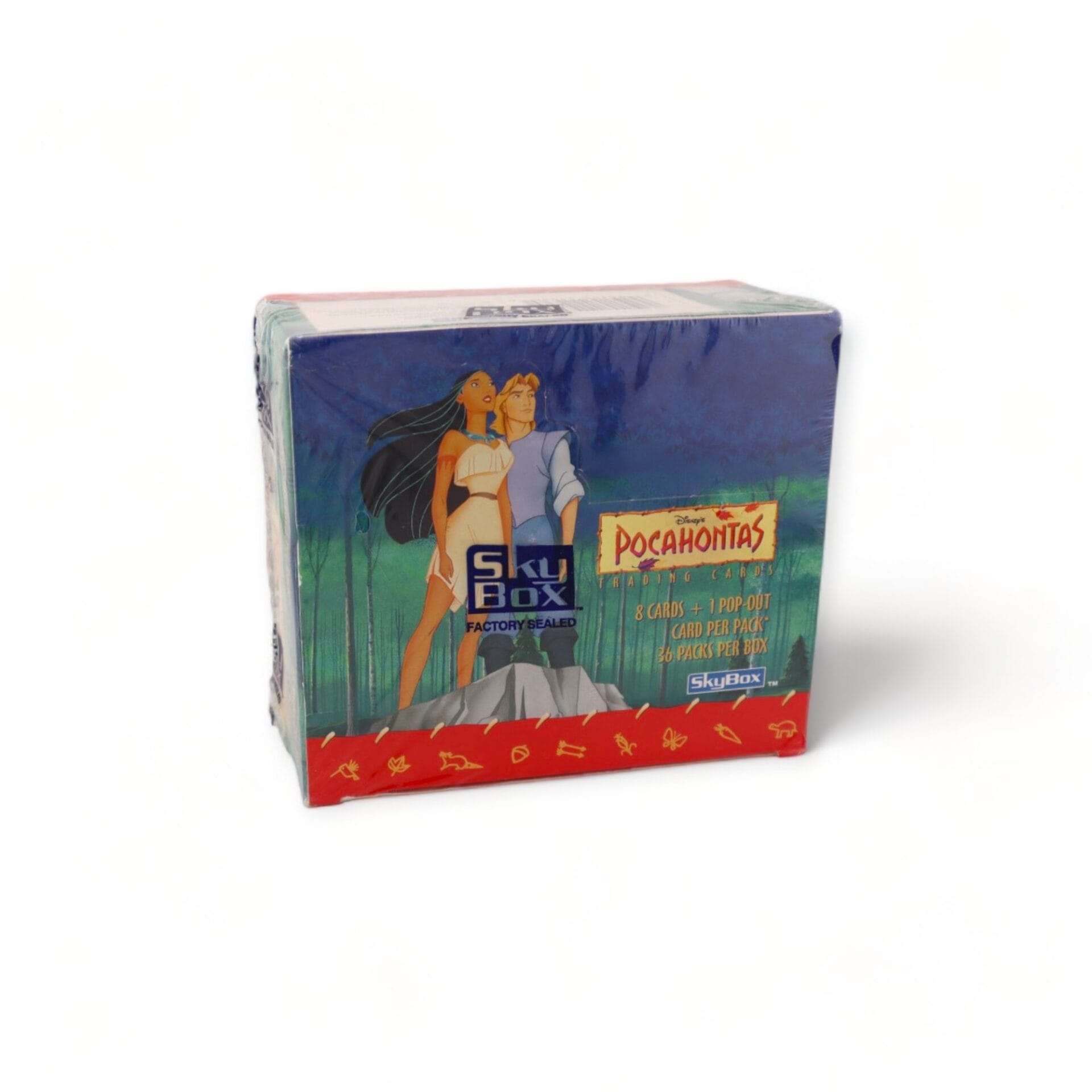 1995 Disney Pocahontas Trading Cards Wax Sealed Box SKYBOX - Image 6