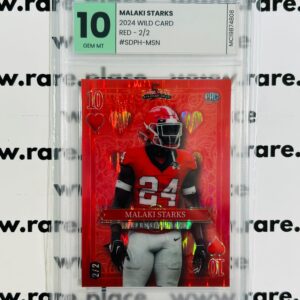2024 Wild Card Malaki Starks #SDPD-MSN GEM MT 10