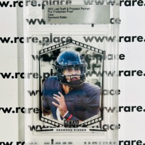 2022 Leaf Metal Desmond Ridder 1/1 Pre-Production Proof