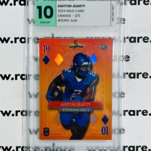 2024 Wild Card Ashton Jeanty #SDPD-AJN GEM MT 10