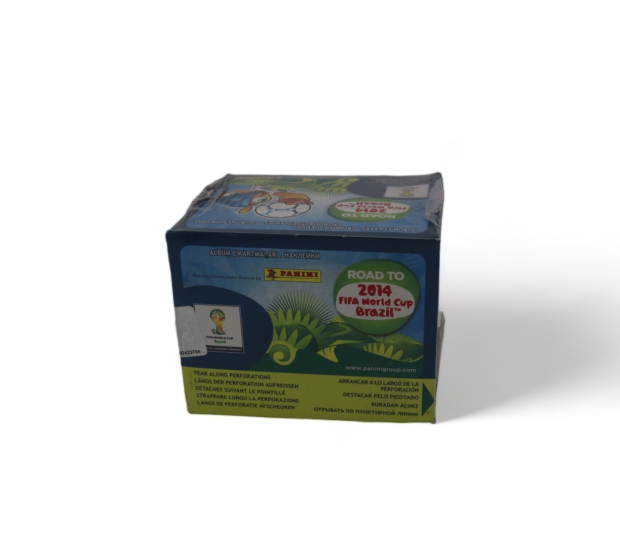 Road To 2014 Fifa World Cup Brazil 50-Pack Soccer Wax Sealed Box - Image 2