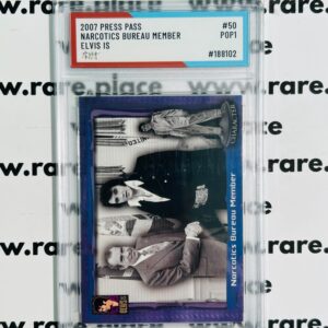 2007 Press Pass Narcotics Bureau Member Elvis Is #50 SOC POP1