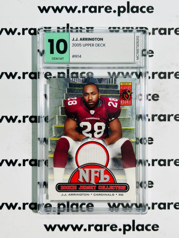 2005 Upper Deck J.J. Arrington #R14 GEM MT 10