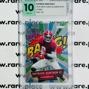 2021 Wild Card Alumination Patrick Surtain II Comix #AC-18