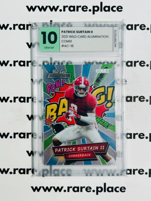 2021 Wild Card Alumination Patrick Surtain II Comix #AC-18