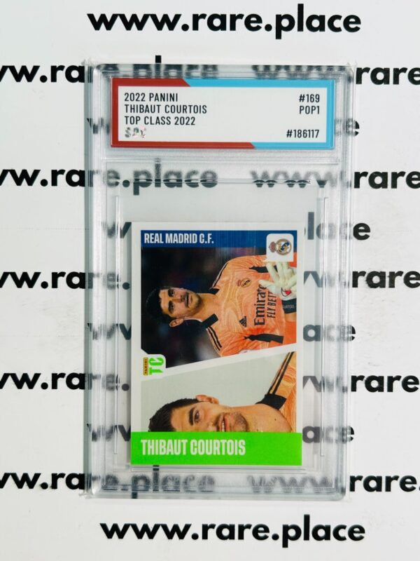 2022 Panini Thibaut Courtois Tops Class 2022 #169 SOC POP 1
