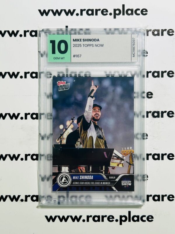 2025 Topps Now Mike Shinoda #167 GEM MT 10