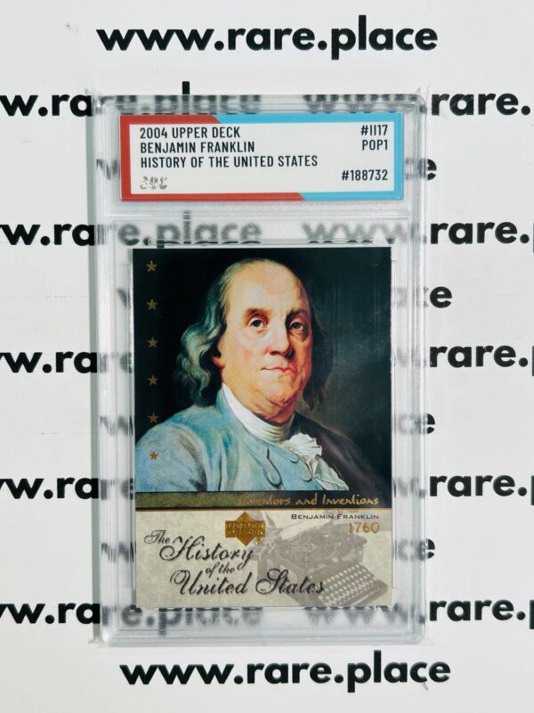 2004 Upper Deck Benjamin Franklin History Of The United States #II17 SOC POP1