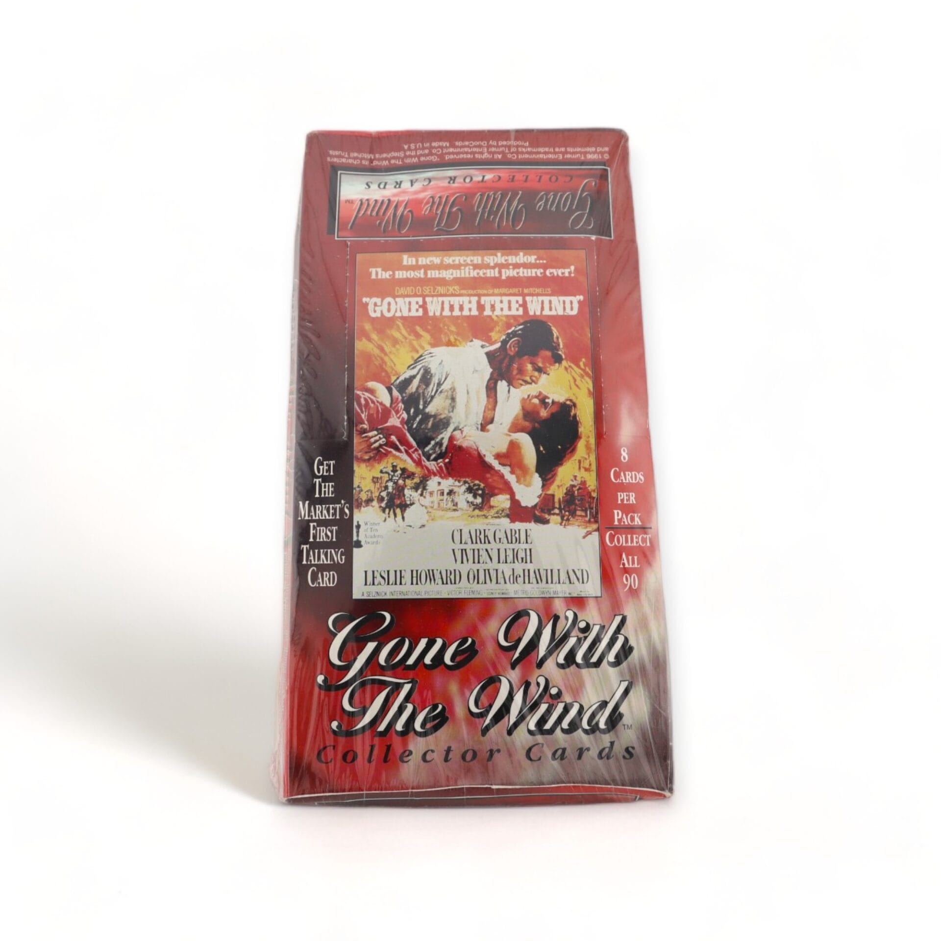 1996 Gone With The Wind Collector Cards Wax Sealed Box TURNER - Image 3
