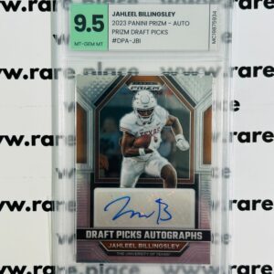 2023 Panini Prizm - Auto Jahleel Billingsley Prizm Draft Picks #DPA-JBI MT-GEM MT 9.5