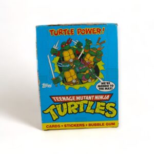 1989 Teenage Mutant Ninja Turtles Wax Sealed Box 48 Packs TOPPS