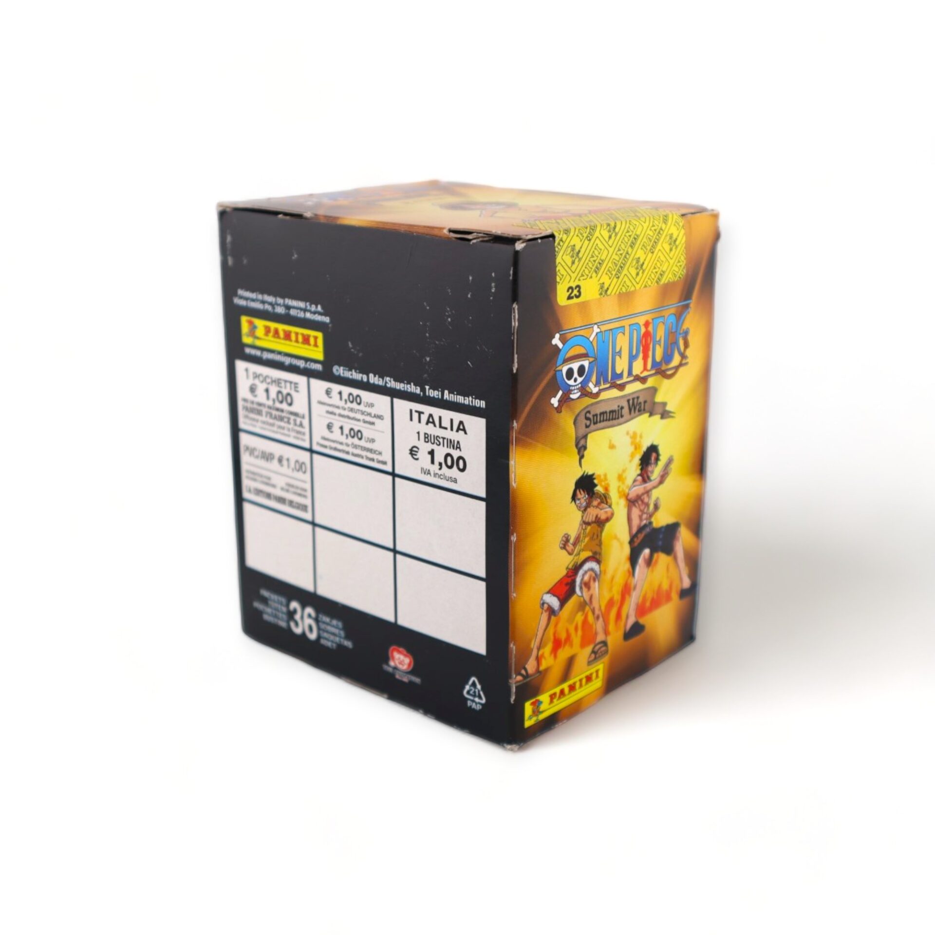 2022 One Piece Summit War Wax Sealed Box PANINI