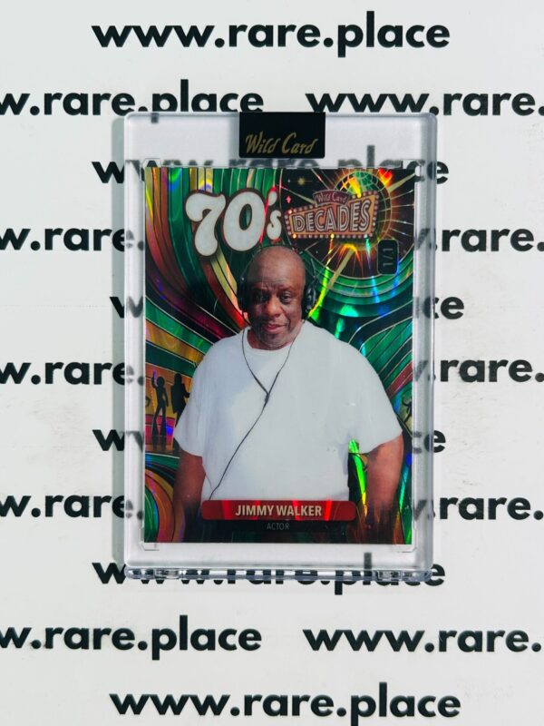 2024 Wild Card Decades Jimmy Walker 70’S #D170G7-JW – REF.E2B3