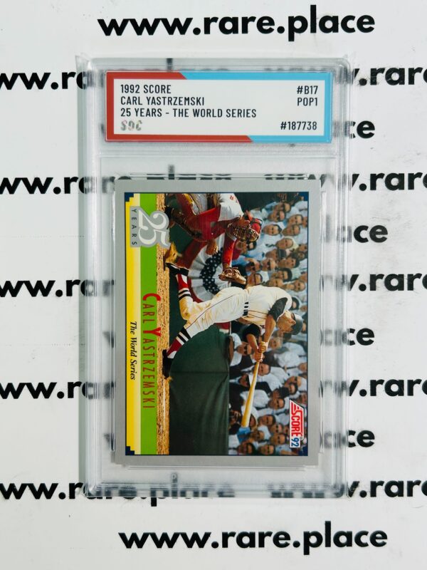1992 Score Carl Yastrzemski 25 Years - The World Series #B17 SOC POP1