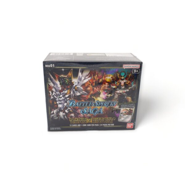 Battle Spirits Saga Dawn Of History Cards Wax Sealed Box BANDAI
