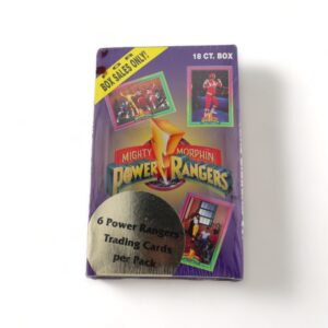 1996 Mighty Morphin Power Rangers Wax Sealed Box 18 Packs TREAT ENTERTAINMENT