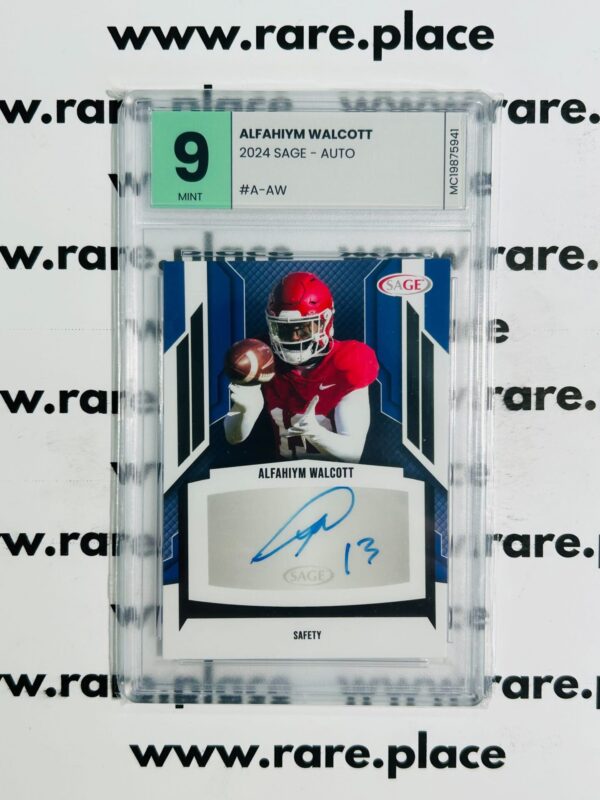 2024 Sage – Auto Alfahiym Walcott #A-AW