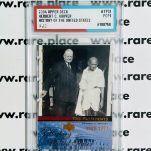 2004 Upper Deck Herbert C. Hoover History Of The United States #TP31 SOC POP1