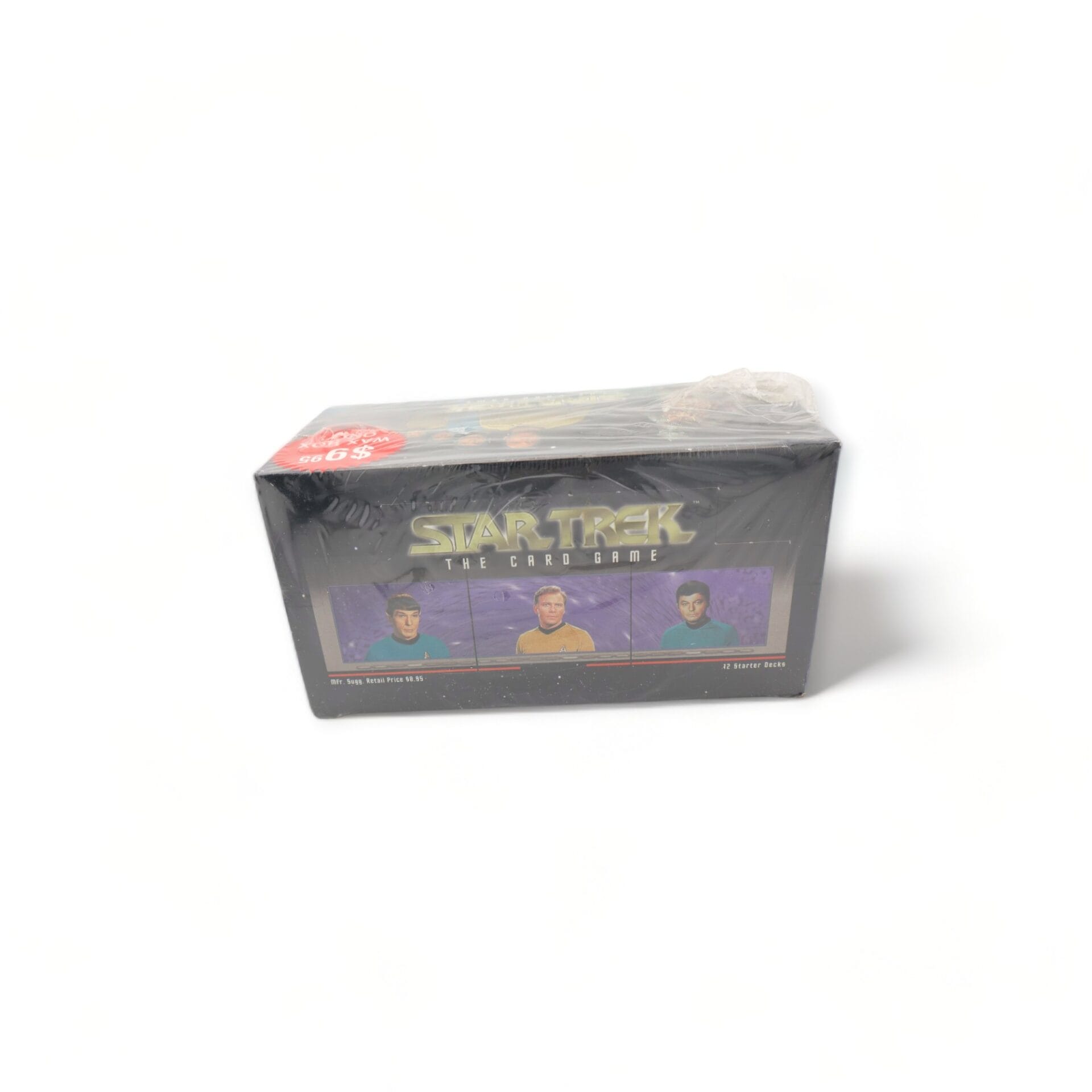 1996 Star Trek The Card Game Box (12 Starter Decks) Wax Sealed Box FLEER/SKYBOX