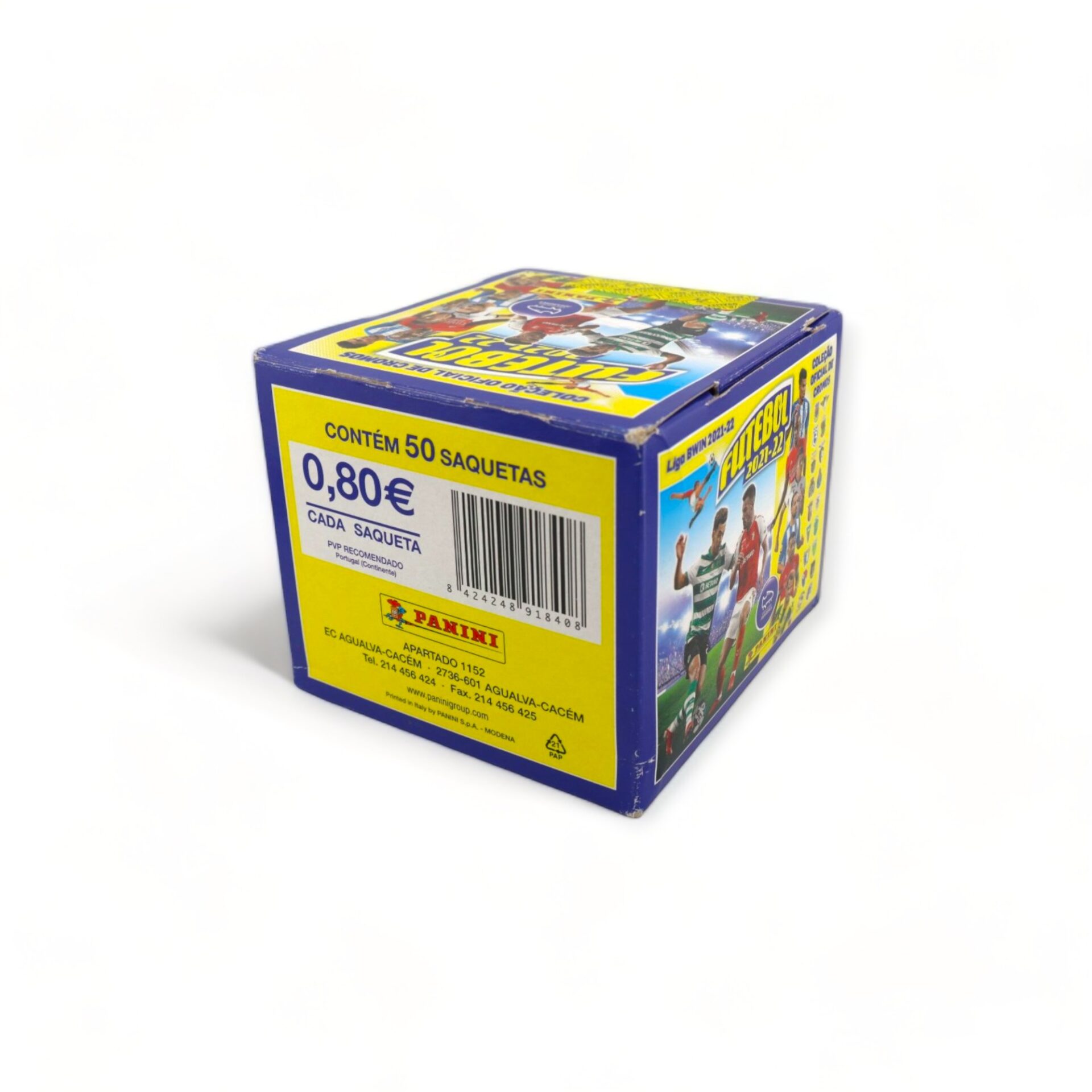 2021/2022 Futebol Liga Bwin Coleção Oficial de Cromos Wax Sealed Box PANINI - Image 4