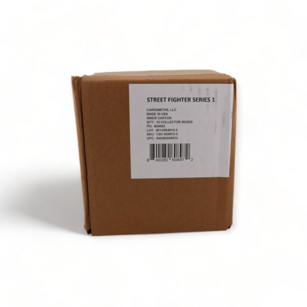 2023 Street Fighter Series 1 – 12 Collector Sealed Boxes CARDSMITHS