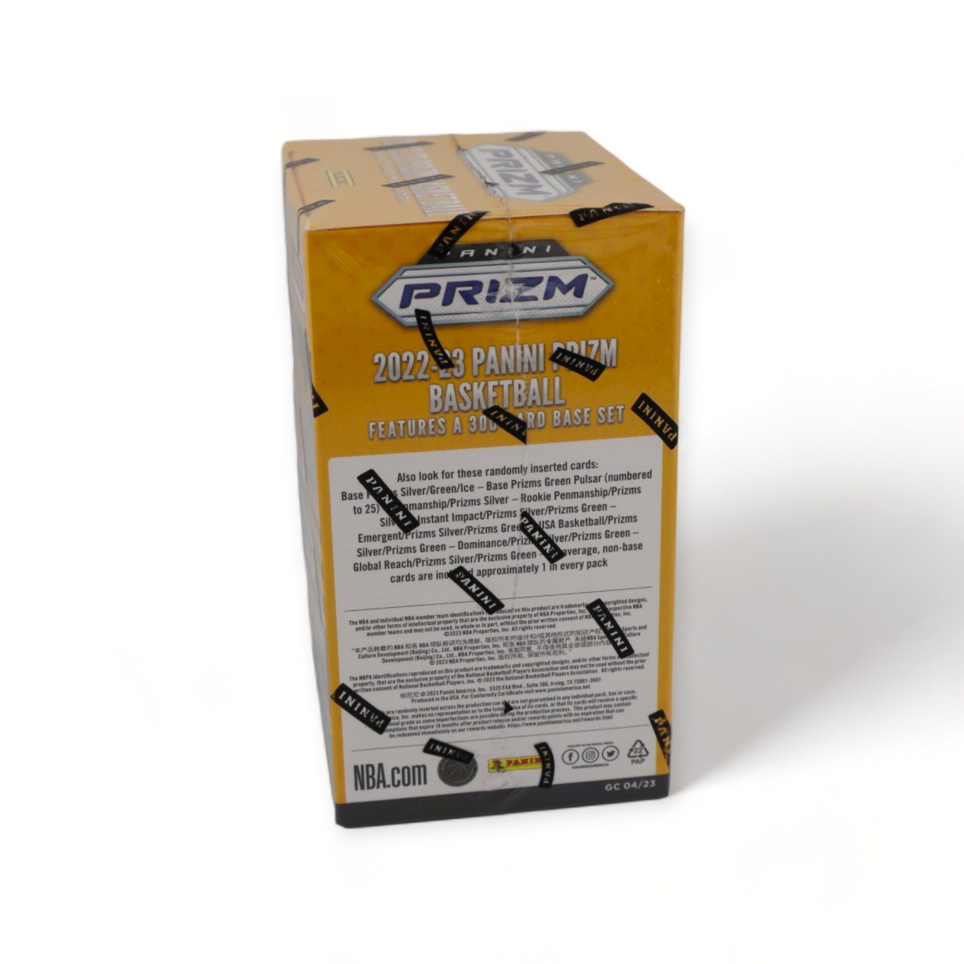 2022/2023 Prizm Basketball Wax Sealed Box 6 Packs Per Box 4 Cards Per Pack PANINI - Image 2