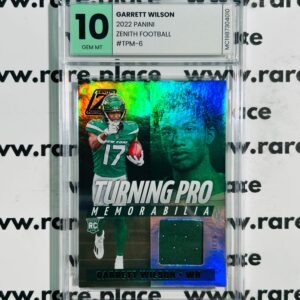 2022 Panini Garrett Wilson Zenith Football #TPM-6 GEM MT 10