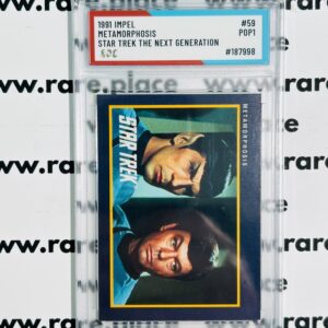 1991 Impel Metamorphosis Star Trek The Next Generation #59 SOC POP1