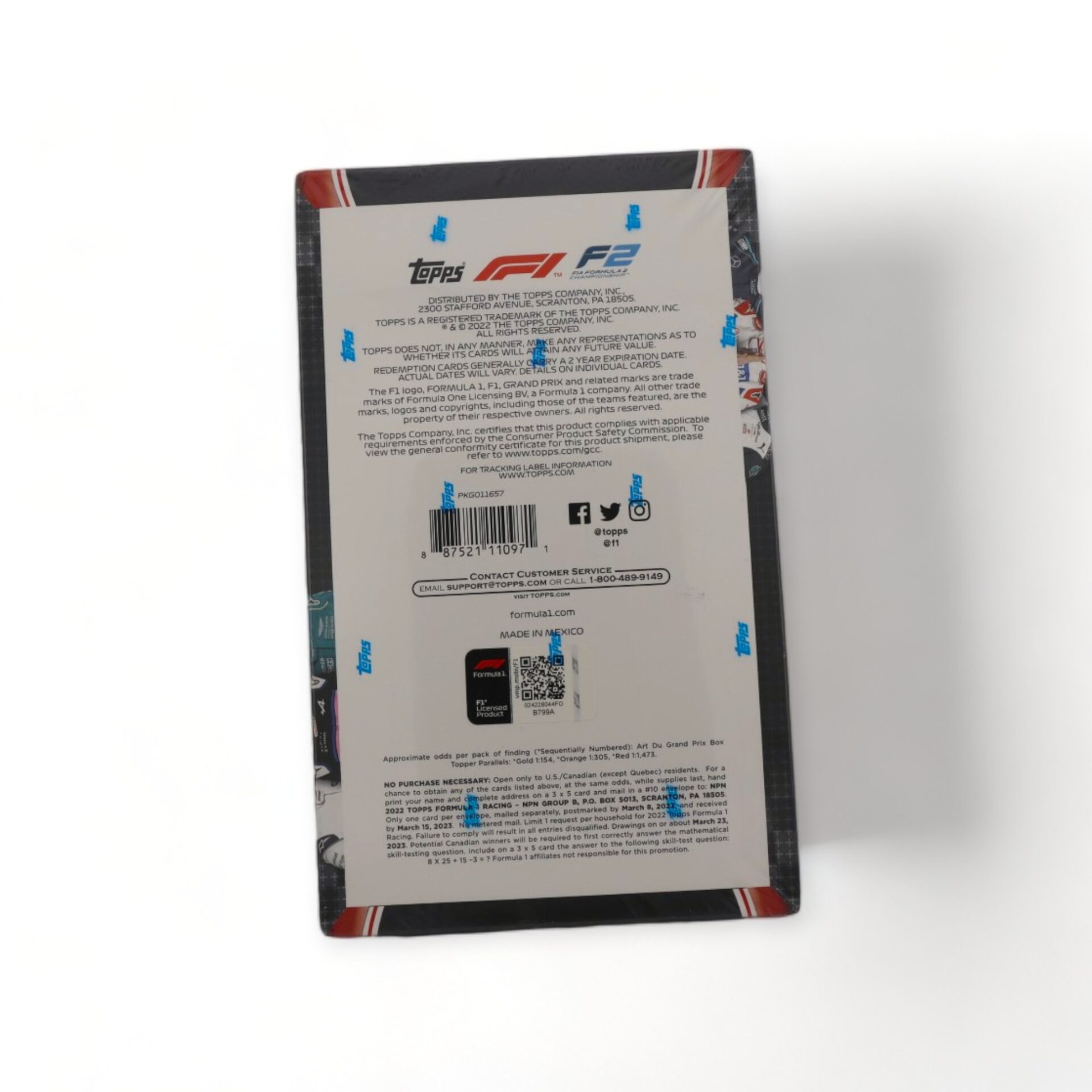 2022 Formula 1 Trading Cards Wax Sealed Box TOPPS - Image 2