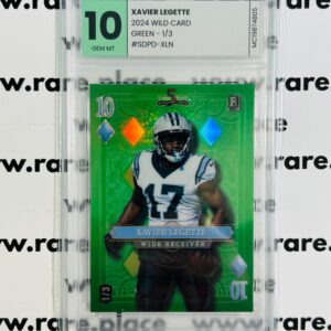 2024 Wild Card Xavier Legette #SDPD-XLN GEM MT 10