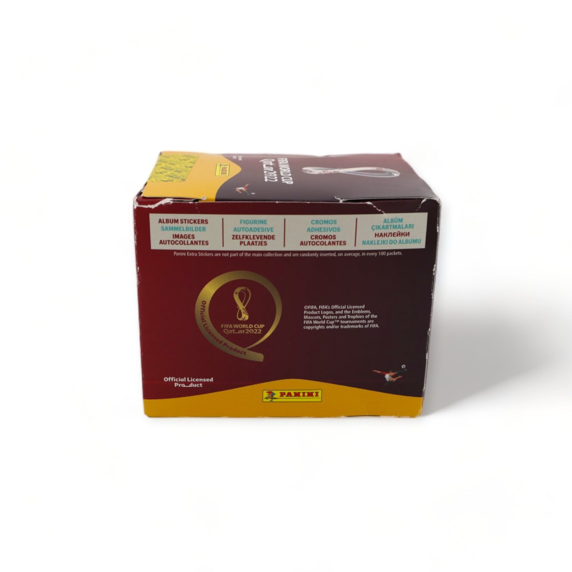 2022 Fifa World Cup Qatar International Edition Sticker Wax Sealed Box PANINI - Image 2